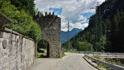 Facciata dello Sbarramento del Passo di Croveo